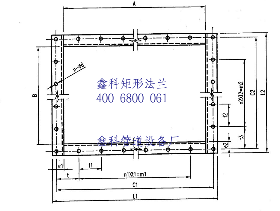 矩形法蘭